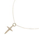 Sympathy of Soul(シンパシーオブソウル) サイズ:- Dear Cross Pendant-S ダイヤクロス ネックレス K10 ゴールド チェーン付き【中古】【程度B】【カラーゴールド】【取扱店舗BRING福岡天神店】