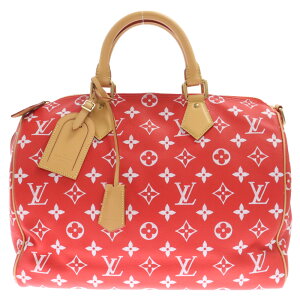 LOUIS VUITTON(ルイヴィトン) 24SS M24420 SPEEDY スピーディ P9 バンドリエール 40 モノグラム 3WAYショルダーバッグ ヴェール レッド【新古品/中古】【程度S】【カラーレッド】【取扱店舗BRING京都河原町店】