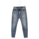 SART(サート) サイズ:S ×BIG JOHN EASY DENIM PANTS ストレッチイージーデニムパンツ ジーンズ インディゴ MXSR01M【中古】【程度B】【カラーブルー】【オンライン限定商品】