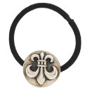 CHROME HEARTS(クロムハーツ) HAIRBAND BSフレアボールボタン ヘアゴム コンチョ ブレスレット シルバー【中古】【程度B】【カラーシルバー】【取扱店舗OneStyle原宿店】