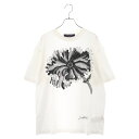 LOUIS VUITTON(ルイヴィトン) サイズ:M 23SS ×草間彌生 サイケデリックフラワー クルーネック 半袖Tシャツ RM231H NPG HOY37W ホワイト【中古】【程度B】【カラーホワイト】【取扱店舗BRING福岡天神店】