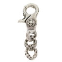 CHROME HEARTS(クロムハーツ) CLP CHN XFANCY-S ショートエクストラファンシーリンク キーチェーン シルバー【中古】【程度B】【カラーシルバー】【取扱店舗BRING京都河原町店】