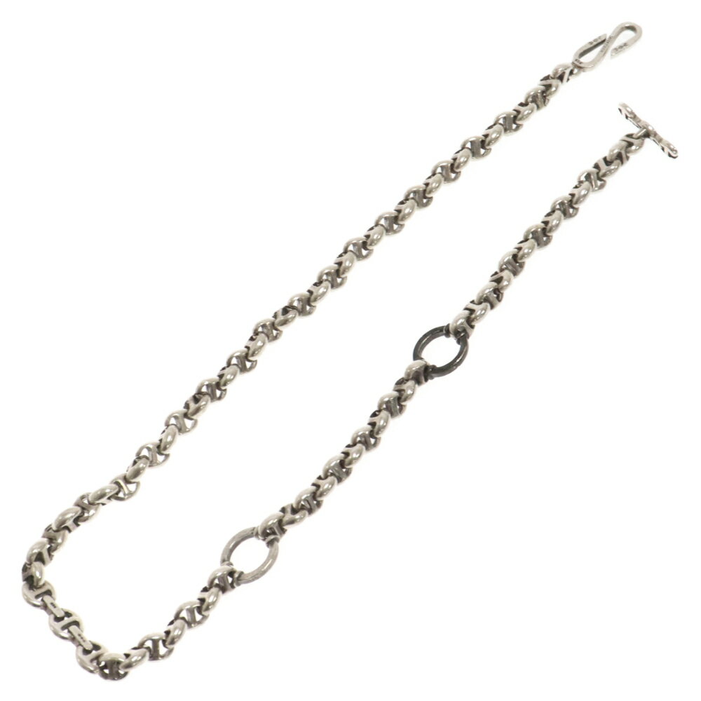 HOORSENBUHS(ホーセンブース) 10MM OPEN-LINK WALLET CHAIN オープンリンク ダイヤ入り ウォレットチェーン シルバー【中古】【程度B】【カラーシルバー】【取扱店舗BRING京都河原町店】