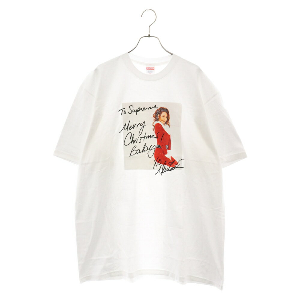 SUPREME(シュプリーム) サイズ:XL 20AW Mariah Carey Tee マライアキャリー フォトプリント半袖Tシャツ ホワイト【新古品/中古】【程度S】【カラーホワイト】【取扱店舗BRING THRIFT CLOSET】