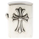 CHROME HEARTS(クロムハーツ) ZIPPO LIGHTERZ-V1 スモールCHクロスジッポライター シルバー【中古】【程度B】【カラーシルバー】【取扱..