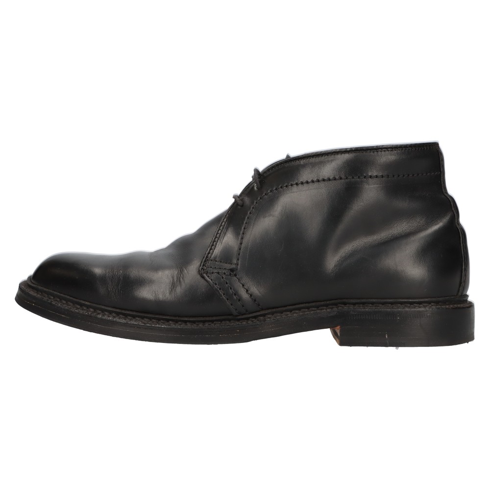 Alden(オールデン) サイズ:6 1/2 D #N5701 CHROMEXCEL CHUKKA BOOTS クロムエクセル チャッカブーツ 社外品シューツリー付き ブラック【中古】【程度A】【カラーブラック】【取扱店舗BRING梅田茶屋町店】