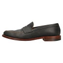 Alden(オールデン) サイズ:7 D #N5203F CHROMEXCEL UNLINED PENNY LOAFER クロムエクセル ペニーローファー レザーシューズ ネイビー【中古】【程度B】【カラーネイビー】【取扱店舗BRING梅田茶屋町店】