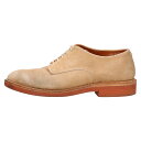 Alden(オールデン) サイズ:6 1/2 D #5383 PLANE TOE OX プレーントゥ スウェード レザーシューズ ベージュ【中古】【程度B】【カラーベージュ】【取扱店舗BRING梅田茶屋町店】