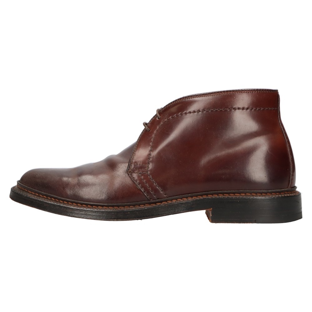 Alden(オールデン) サイズ:6 1/2 D #1339 Horween Genuine Shell Cordovan Chukka Boot コードバン チャッカブーツ 純正シューツリー付き バーガンディ【中古】【程度B】【カラーレッド】【取扱店舗BRING梅田茶屋町店】