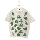 VINTAGE(ヴィンテージ) サイズ:L 90s FASHION VICTIM T-REX SEX TEE ティーレックス セックス プリント 半袖Tシャツ ホワイト【中古】【程度C】【カラーホワイト】【取扱店舗AWESOME原宿店】