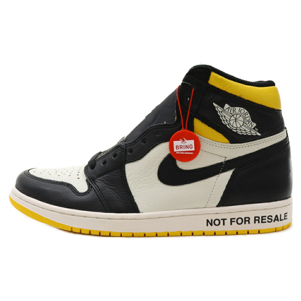 NIKE(ナイキ) サイズ:US10.5/28.5cm AIR JORDAN 1 RETRO HIGH NOT FOR RESALE Varsity Maize エアジョーダンワンレトロ ノットフォーリセール ハイカットスニーカー US10.5/28.5cm 861428-107