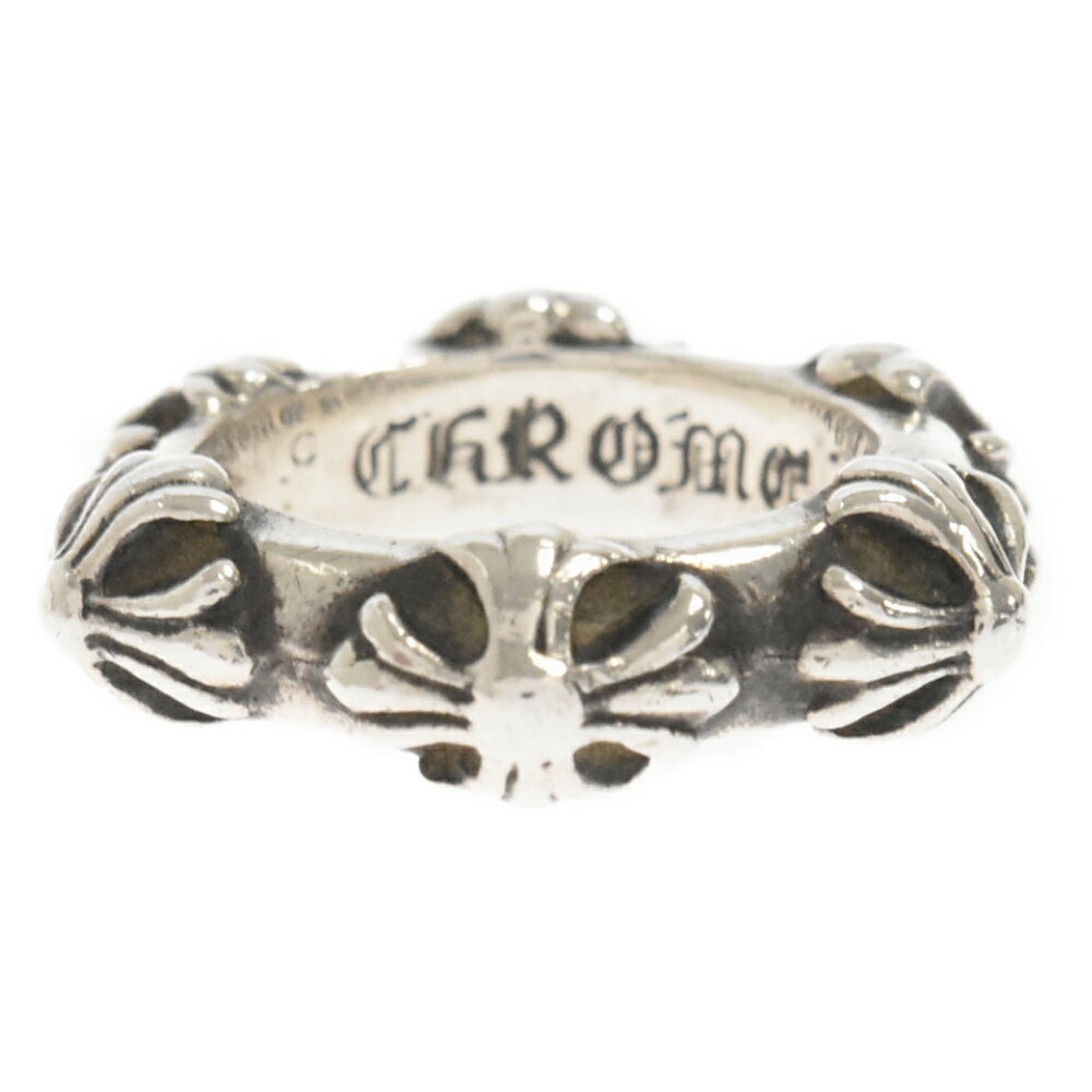 CHROME HEARTS(Nn[c) TCY:4 CRS BAND RING NXohO Vo[ ANZT[ 4yÁzyxBzyJ[Vo[zy戵XBRINGV_Xz