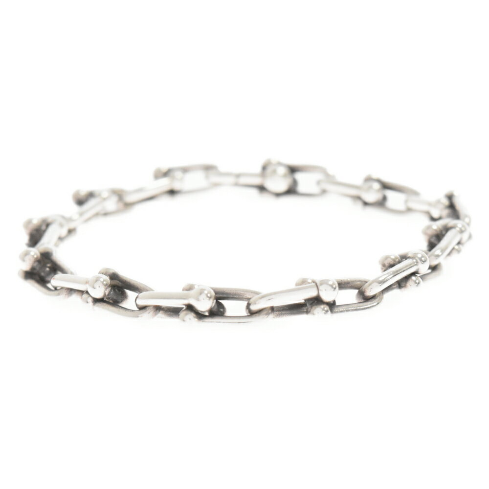 楽天ブランド買取・販売　BRINGTIFFANY & Co.（ティファニー） サイズ:スモール Hard Wear Small Link Bracelet ハードウェア スモールリンク ブレスレット シルバースモール Ag925 60153084【中古】【程度B】【カラーシルバー】【取扱店舗BRING札幌店】