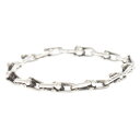 TIFFANY & Co.(ティファニー) サイズ:スモール Hard Wear Small Link Bracelet ハードウェア スモールリンク ブレスレット シルバースモール Ag925 60153084【中古】【程度B】【カラーシルバー】【取扱店舗BRING札幌店】