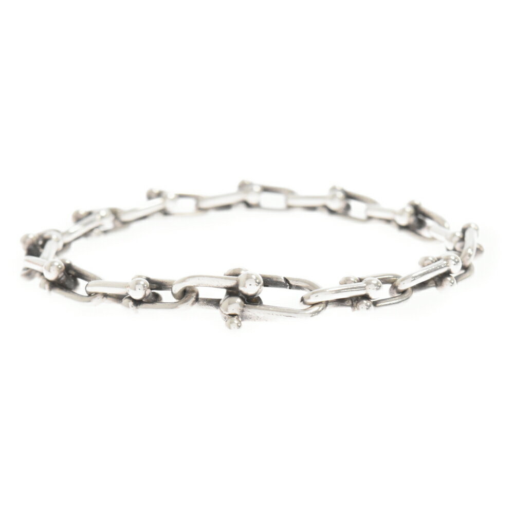 TIFFANY & Co.(ティファニー) サイズ:スモール Hard Wear Small Link Bracelet ハードウェア スモールリンク ブレスレット シルバースモール Ag925 60153084【中古】【程度B】【カラーシルバー】【取扱店舗BRING札幌店】 2