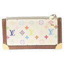 LOUIS VUITTON(ルイヴィトン) マルチカラーモノグラム ポシェット・クレ M92655 ジップコインケース マルチ【中古】【程度B】【カラーマルチカラー】【取扱店舗渋谷】 2