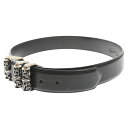 CHROME HEARTS(クロムハーツ) サイズ:36 BLT CLT ROLLER 3PC 3PCケルティックローラー レザーベルト 36 国内ギャランティ付き【中古】【程度A】【カラーブラック】【取扱店舗OneStyle新宿店】