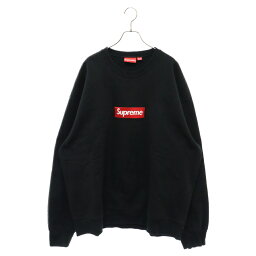 SUPREME(シュプリーム) サイズ:XXL 22AW Box Logo Crewneck Black ボックス ロゴ クルーネック スウェットトレーナー ブラック【中古】【程度B】【カラーブラック】【取扱店舗BRING心斎橋店】