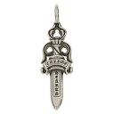 CHROME HEARTS(クロムハーツ) DOUBLE DAGGER/ダブルダガー ペンダント/シルバーネックレストップ【中古】【程度B】【カラーシルバー】【取扱店舗OneStyle原宿店】