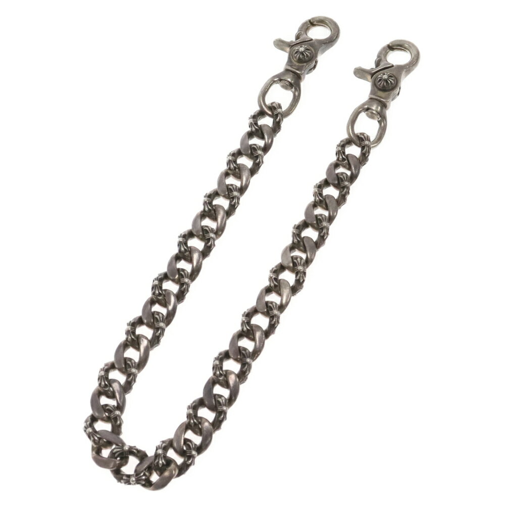 CHROME HEARTS(クロムハーツ) サイズ:ロング FANCY LONG-2/2クリップロングファンシー シルバーウォレットチェーン【中古】【程度B】【カラーシルバー】【取扱店舗OneStyle新宿店】