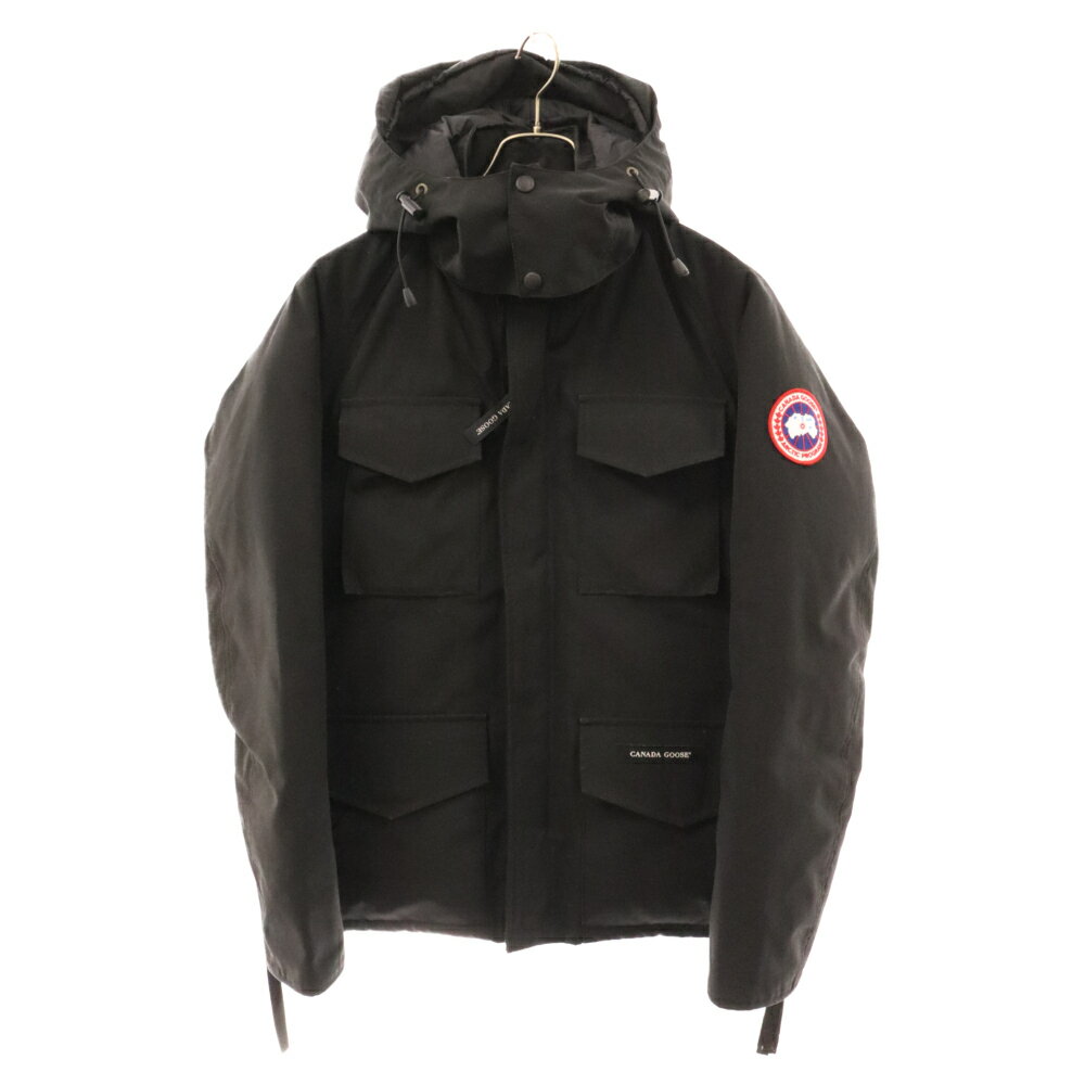 CANADA GOOSE(カナダグース) サイズ:XS KAMLOOPS カムループス ジップアップ ナイロン ダウンジャケット 4078JM ブラック【中古】【程度B】【カラーブラック】【オンライン限定商品】