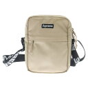 SUPREME(シュプリーム) 18SS Cordura Ripstop Nylon Shoulder Bag コーデュラ リップ スポット ボックス ロゴ ショルダー バッグ ベージュ【中古】【程度A】【カラーベージュ】【取扱店舗BRING THRIFT CLOSET】