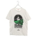 SUPREME(シュプリーム) サイズ:S 18SS ×UNDERCOVER ×Public Enemy Terrordome Tee アンダーカバー パブリックエネミー プリント 半袖Tシャツ ホワイト【中古】【程度A】【カラーホワイト】【取扱店舗BRING渋谷ANNEX店】