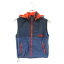 THE NORTH FACE(ザノースフェイス) サイズ:130 COMPACT VEST Kids コンパクト フード付き ジップアップベスト キッズ ブルー NPJ21251【中古】【程度B】【カラーブルー】【取扱店舗BRING THRIFT CLOSET】