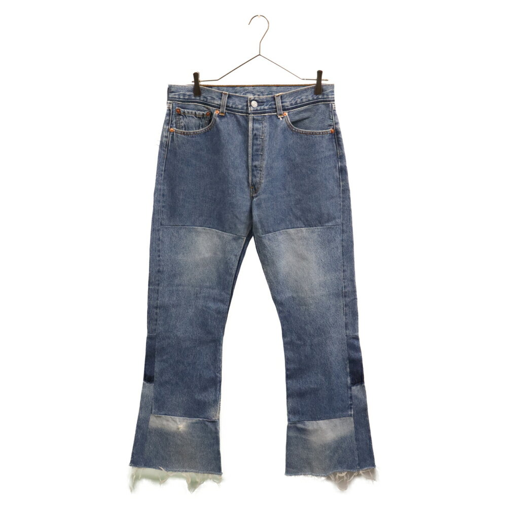 READY MADE(fBCh) TCY:32 24SS DENIM FLARE/BLUE č\z tAfjpc CfBS RE-CO-BL-00-00-243yVÕi/ÁzyxSzyJ[u[zy戵X܏aJz