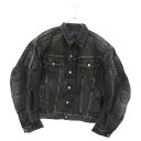 Yeezy Gap Engineered by Balenciaga(イージー ギャップ エンジニアードバイ バレンシアガ) サイズ:M PADDED DENIM JACKET パデッド デニムジャケット ブラック【中古】【程度A】【カラーブラック】【取扱店舗原宿】