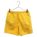 SUPREME(シュプリーム) サイズ:S 18SS Arc logo water shorts アーチロゴ ウオーターショーツ ナイロンハーフショートパンツ イエロー【中古】【程度B】【カラーイエロー】【取扱店舗BRING THRIFT CLOSET】