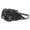 CHROME HEARTS(クロムハーツ) SNAT PACK MINI NYLON BLACK スナットパック ミニ ウエストバッグ キルティング ナイロン×レザー ブラック【中古】【程度B】【カラーブラック】【取扱店舗OneStyle新宿店】