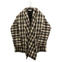 BALENCIAGA(oVAK) TCY:32 Wool Coat With Stand-up Collar E[ X^hJ[ t[hR[g 596186 TGU15 zCg/ubNyÁzyxAzyJ[zCgzyIC菤iz