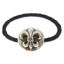 CHROME HEARTS(クロムハーツ) HAIRBAND BSフレアボールボタン ヘアゴム コンチョ ブレスレット シルバー【中古】【程度B】【カラーシルバー】【取扱店舗OneStyle新宿店】