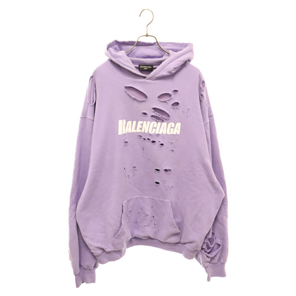 BALENCIAGA(Х󥷥) :M 21SS Caps Destroyed Hoodie åץ ǥȥ աǥ ץ륪Сåȥѡ ᡼ù ѡץ 659403 TKVB6šۡAۡڥ顼ѡץۡڼ谷Ź̾Ų