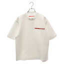 PRADA(プラダ) サイズ:M Recycled Double Technical Jersey Tee リサイクルド ダブルテクニカルジャージ 半袖Tシャツ ホワイト SJN273 S202 LJ4【中古】【程度A】【カラーホワイト】【取扱店舗新宿】