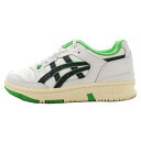 ASICS(アシックス) サイズ:25.5cm EX89 1201A476-106 ローカットスニーカー ホワイト/グリーン US7.5/25.5cm【中古】【程度B】【カラーホワイト】【オンライン限定商品】