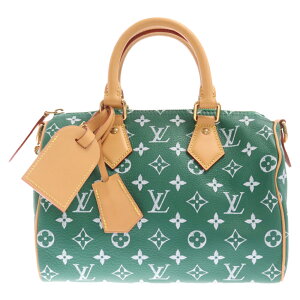 LOUIS VUITTON(ルイヴィトン) サイズ:25 24SS SPEEDY スピーディ P9 バンドリエール 25 モノグラム ショルダーバッグ ハンドバッグ グリーン M24423【新古品/中古】【程度S】【カラーグリーン】【取扱店舗BRING心斎橋店】