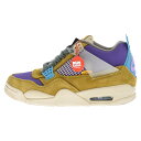 NIKE(ナイキ) サイズ:27.0cm UNION AIR JORDAN 4 RETRO SP Desert Moss ナイキ エア ジョーダン 4 レトロ デザートモス ミッドカットスニーカー マルチ US9/27cm DJ5718-300【中古】【程度B】【カラーマルチカラー】【取扱店舗BRING札幌店】