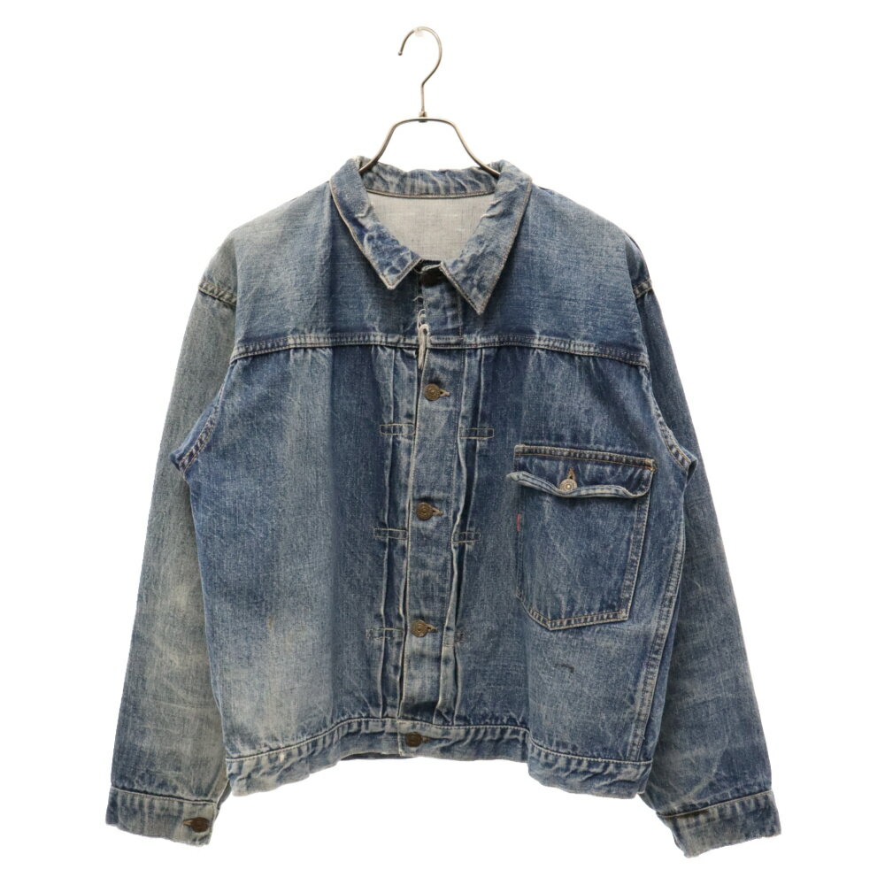 Levi's(リーバイス) サイズ:46～48inch 50s VINTAGE 506EXX 1st Tバック ヴィンテージ デニム ジャケット インディゴ【中古】【程度C】【カラーブルー】【取扱店舗AWESOME原宿店】