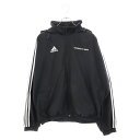 Gosha Rubchinskiy(ゴーシャラブチンスキー) サイズ:M 18AW×adidas WOVEN JACKET DP0875 アディダス ウーブントラックジャケット ブラック【中古】【程度A】【カラーブラック】【取扱店舗BRING梅田茶屋町店】