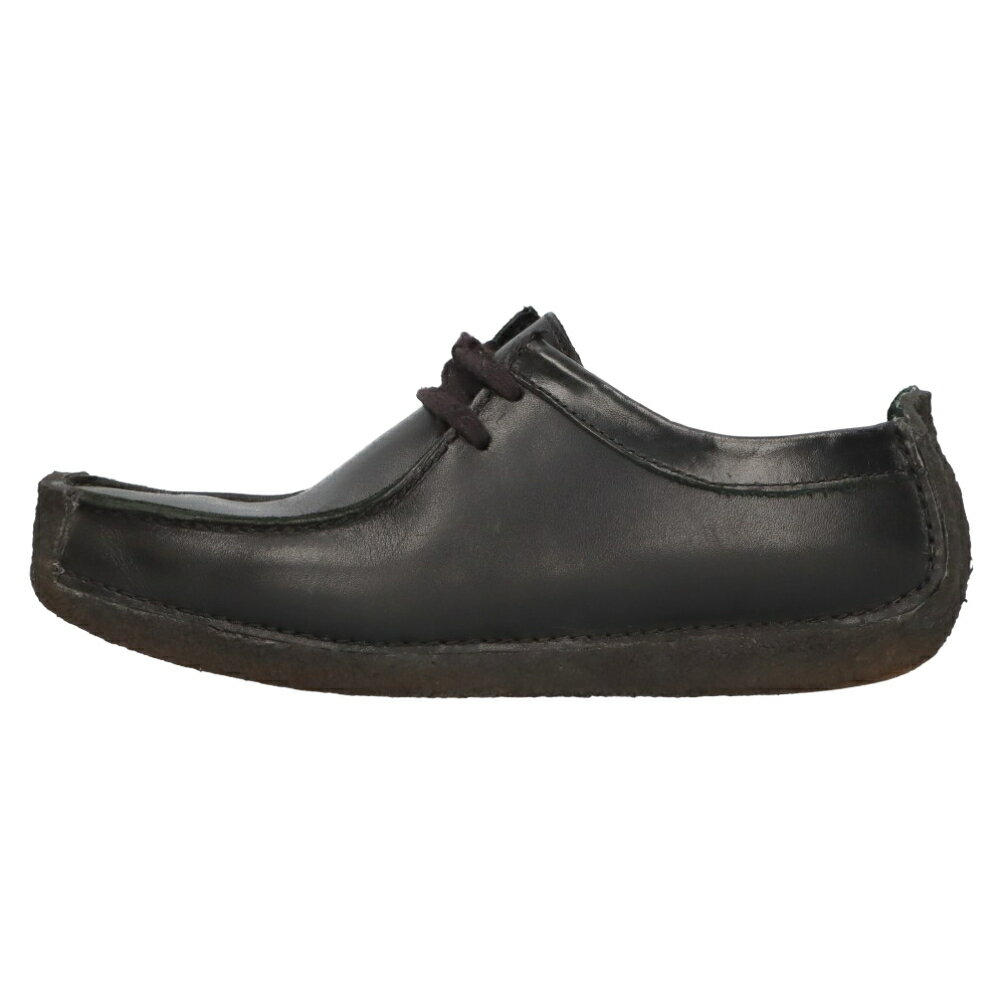 Clarks(クラークス) サイズ:24.0cm WMNS NATALIE BLACK SMOOTH LEATHER スムース レザーシューズ 26138036 24.0cm ブラック