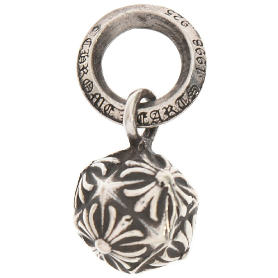 CHROME HEARTS(クロムハーツ) PRYAMID PLUS BALL ピラミッドプラスボール チャーム シルバーネックレストップ【中古】【程度B】【カラーシルバー】【取扱店舗OneStyle新宿店】