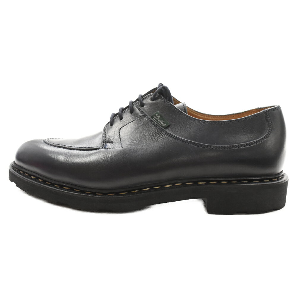 PARABOOT(パラブーツ) サイズ:7 Avignon Noir Upper Calf Leather Griff II Sole アヴィニョン ノワール アッパー 牛革 グリフIIソール レザー シューズ 705110 ブラック【新古品/中古】【程度S】【カラーブラック】【取扱店舗BRING仙台店】 1