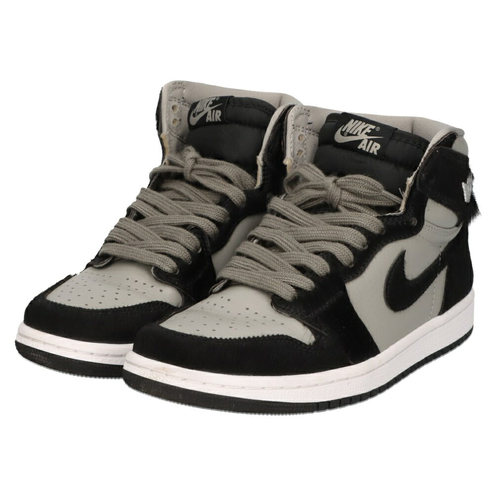 NIKE(ナイキ) サイズ:23.0cm WMNS AIR JORDAN 1 RETRO HI OG ウィメンズ エアジョーダン1 レトロ ハイ オージー ハイカットスニーカーシューズ ブラック/グレー US6/23cm DZ2523-001【中古】【程度B】【カラーブラック】【取扱店舗BRING THRIFT CLOSET】 3