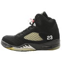 NIKE(ナイキ) サイズ:26.5cm/US8.5 AIR JORDAN5 エアジョーダン5 ハイカットスニーカー メタリック ブラック 136027-010【新古品/中古】【程度S】【カラーブラック】【オンライン限定商品】