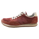 New Balance(ニューバランス) サイズ:US8/26 U220ED クラシック メッシュ ローカットスニーカー レッド US8/26【中古】【程度B】【カラーレッド】【取扱店舗BRING THRIFT CLOSET】