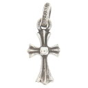 CHROME HEARTS(クロムハーツ) CRS BBYFAT ベイビーファット チャーム シルバーネックレストップ シルバー【中古】【程度B】【カラーシルバー】【取扱店舗OneStyle原宿店】