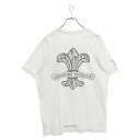 CHROME HEARTS(クロムハーツ) サイズ:L CH T-SHRT バックBSフレア プリント半袖Tシャツ ホワイト【中古】【程度B】【カラーホワイト】【取扱店舗OneStyle新宿店】