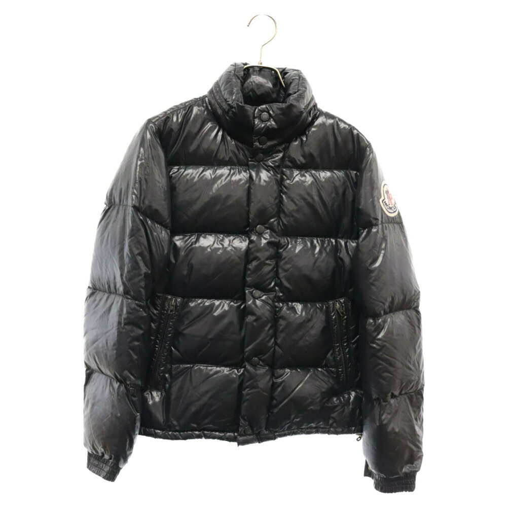 MONCLER(モンクレール) サイズ:0 EVELEST エベレスト ロゴワッペン ダウンジャケット 41310/50/68950 ブラック【中古】【程度B】【カラーブラック】【オンライン限定商品】